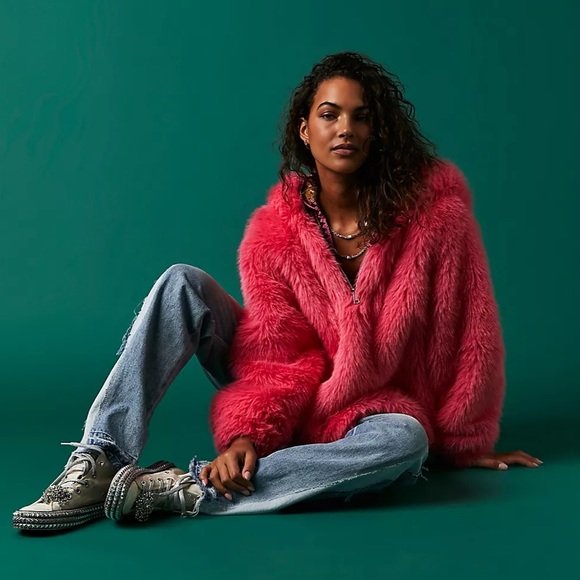Free People | Sweaters | Fp Piper Pullover Pink | Poshmark